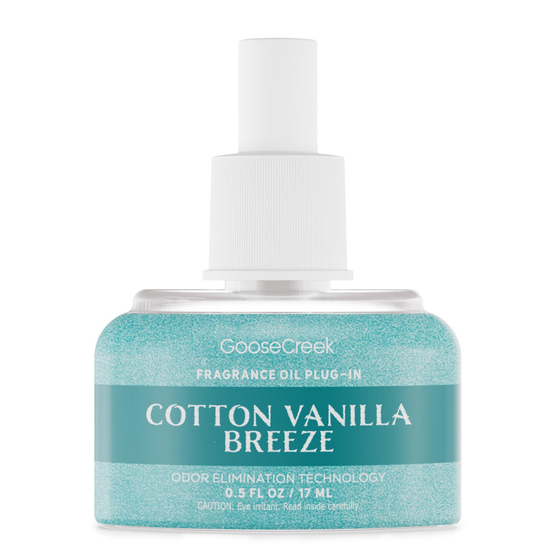 Cotton Vanilla Breeze Odor Eliminating Plug-in Refill Blend 2-0648