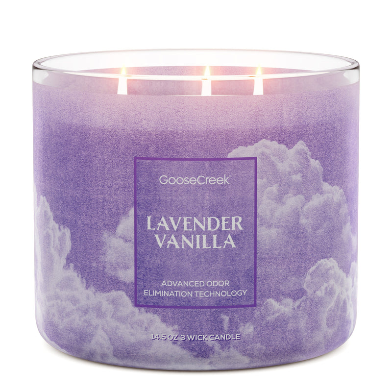 Lavender Vanilla Odor Eliminating 3-Wick Candle Core 2-0595