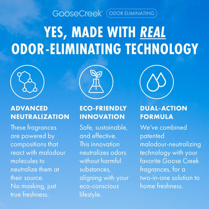 Lost at Sea Odor Eliminating 3-Wick Candle